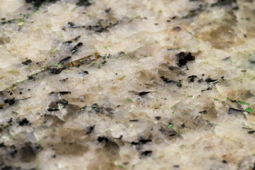 Marble stone texture macro close up background, crystals and minerals, rock texture