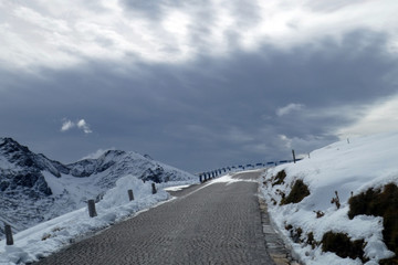 Gro&szlig;glockner Hochalpenstra&szlig;e im September
