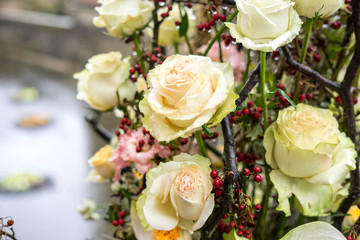 Autumn floral arrangement