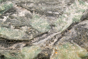 Marble stone texture macro close up background, crystals and minerals, rock texture