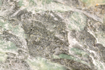 Marble stone texture macro close up background, crystals and minerals, rock texture