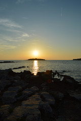 Fototapeta na wymiar An der kroatischen Küste