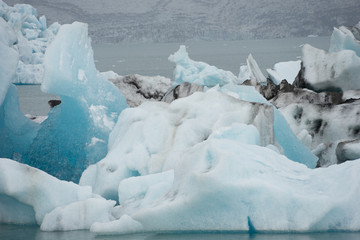 Gletscherlagune Jökulsárlón im Vatnajökull-Nationalpark, Island