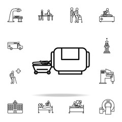 tomography icon. Hospital icons universal set for web and mobile