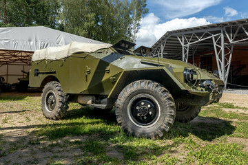 Old armored car