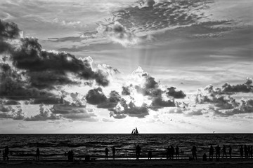 Sunset at Clearwater Beach