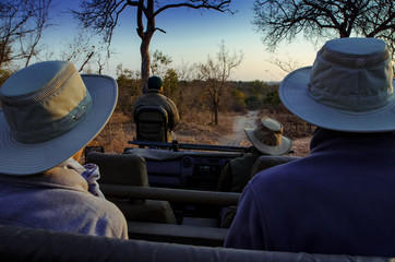 Safari Range Rover © LEN JOHNSON