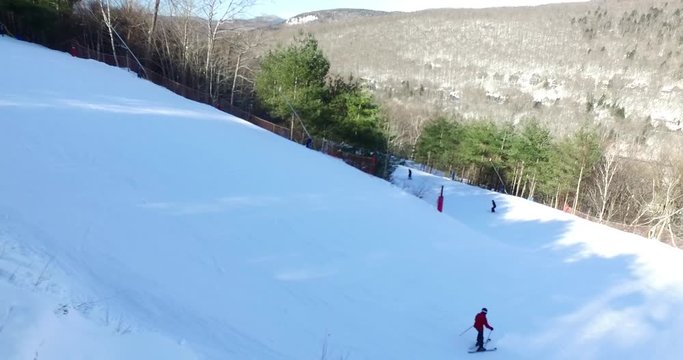 NH SKILEFT VIEW OF SKIERS EASY HILL1