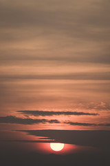 Sunrise over Chiang Mai in Northern Thailand