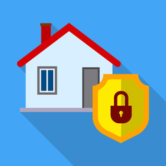 Vector illustration of office and house icon. Set of office and system stock vector illustration.