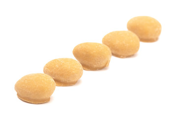 Toffee and Peanut Candies Covered in Maple