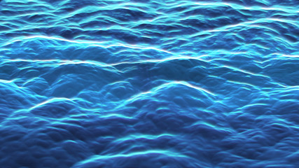 Obraz premium Abstract digital cloud background blue