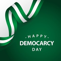 Happy Democracy Day Vector Template Design Illustration