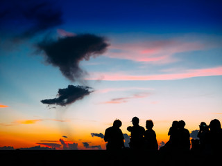 Fototapeta premium 沖縄の夕日