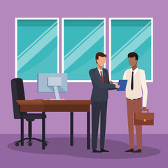 Business people at office