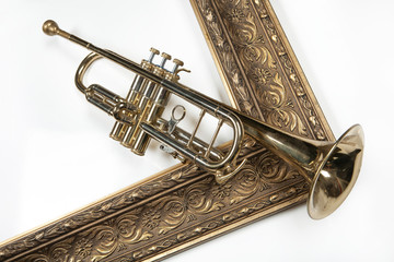 Trumpet And Frame