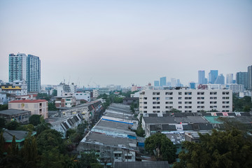 top view bangkok