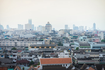 top view bangkok