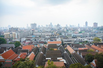 top view bangkok