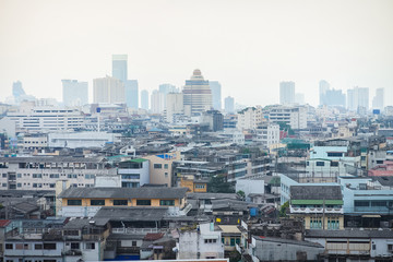 top view bangkok