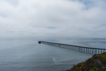 Fototapeta premium Beautiful Santa Barbara vista, Southern California