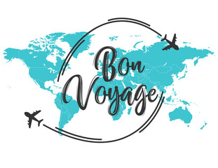 Bon Voyage inscription quote