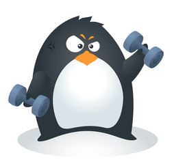 Fit Penguin : Barbells