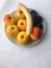 Fruits vegetarian healthy food