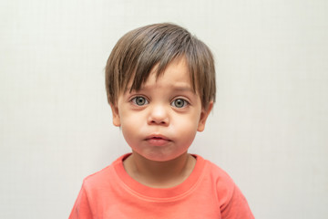 Fototapeta premium Cute baby boy toddler - Looking