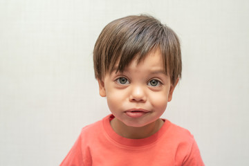 Fototapeta premium Cute baby boy toddler - Looking