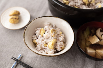 栗ご飯