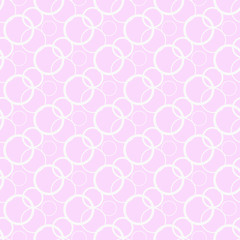 Geometric seamless pattern. Circles