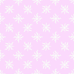 Geometric seamless pattern. Sun