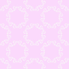 Floral seamless pattern, flower