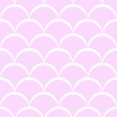 seamless geometric abstract pattern with fish scales