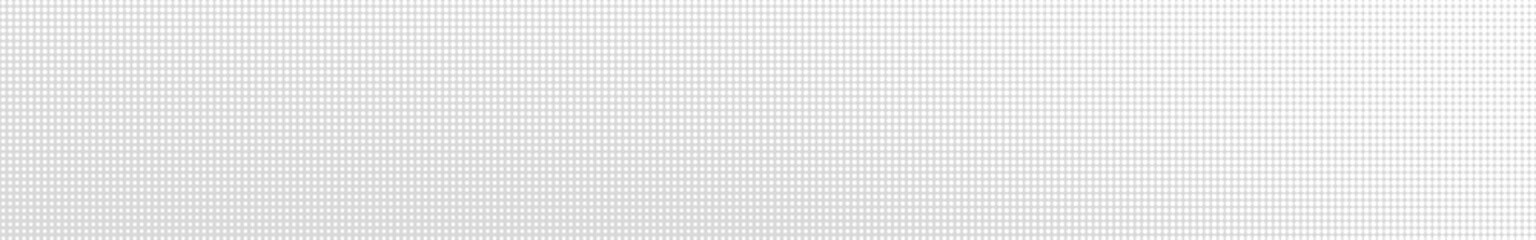 Abstract halftone gradient horizontal banner in white colors