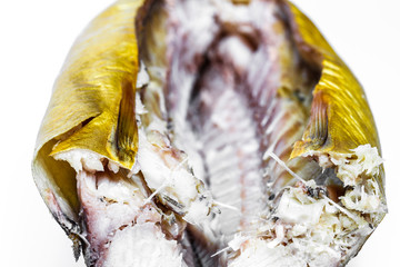 Räucherfisch Makrele aufgeschnitten