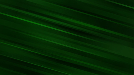 Abstract background with diagonal lines in dark green colors