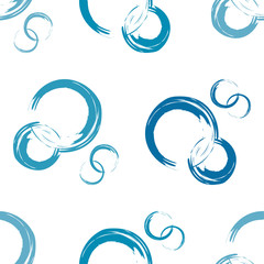 Seamless abstract geometric pattern. Ink blots. Mosaic texture. Brushwork. Hand hatching. Can be used for wallpaper, textile, invitation card, wrapping, web page background.