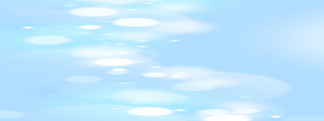 ブルーのボケ、抽象的背景 
