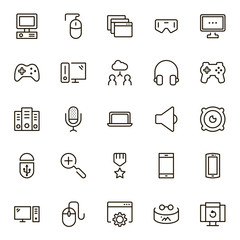 Game icon set