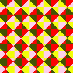 Background of colored rhombs
