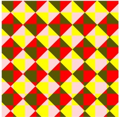 Obraz premium Background of colored rhombs 