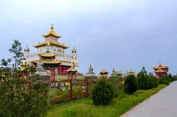 Obraz premium Burkhan Bakshin Altan Sume Buddhist complex