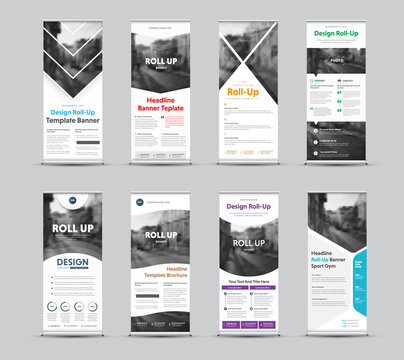 Roll Up Banner Template Photos Royalty Free Images Graphics Vectors Videos Adobe Stock