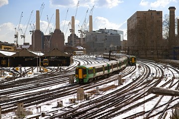  the snow on the Railways of Britain London