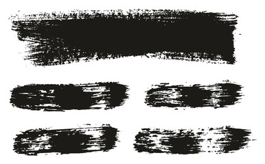 Paint Brush Background & Lines High Detail Abstract Vector Background Mix Set 09