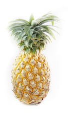 Pineapple with isolated background