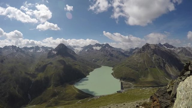 Silvretta Bielerh&ouml;he Zeitrafferaufnahme