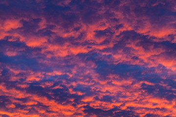 Fototapeta premium Colorful cloudy sky. Natural photo background